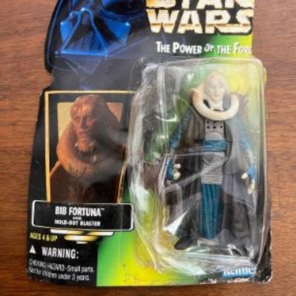 Vintage Star Wars Bib Fortuna with Hold-Out Blaster
